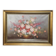 Huile sur toile signée Sanders – Bouquet de fleurs