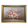 Huile sur toile signée Sanders – Bouquet de fleurs