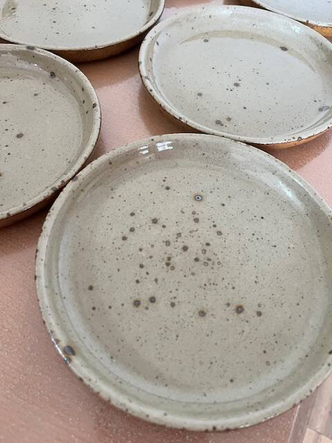Set of stoneware tableware - 45 pieces