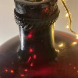 Amber demijohn 50l late 19th century