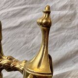 Pair of gilded brass wall lights - Louis XVI style