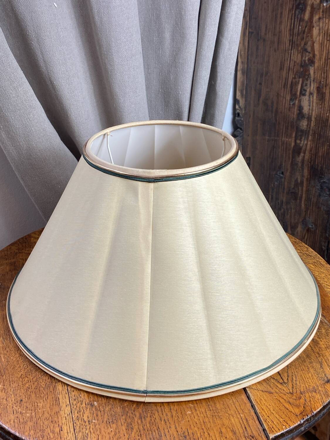 Ceramic and brass lamp Schuytener