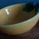 Lemon bowl in slipware