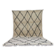Handmade wool Berber rug 317x 184 cm