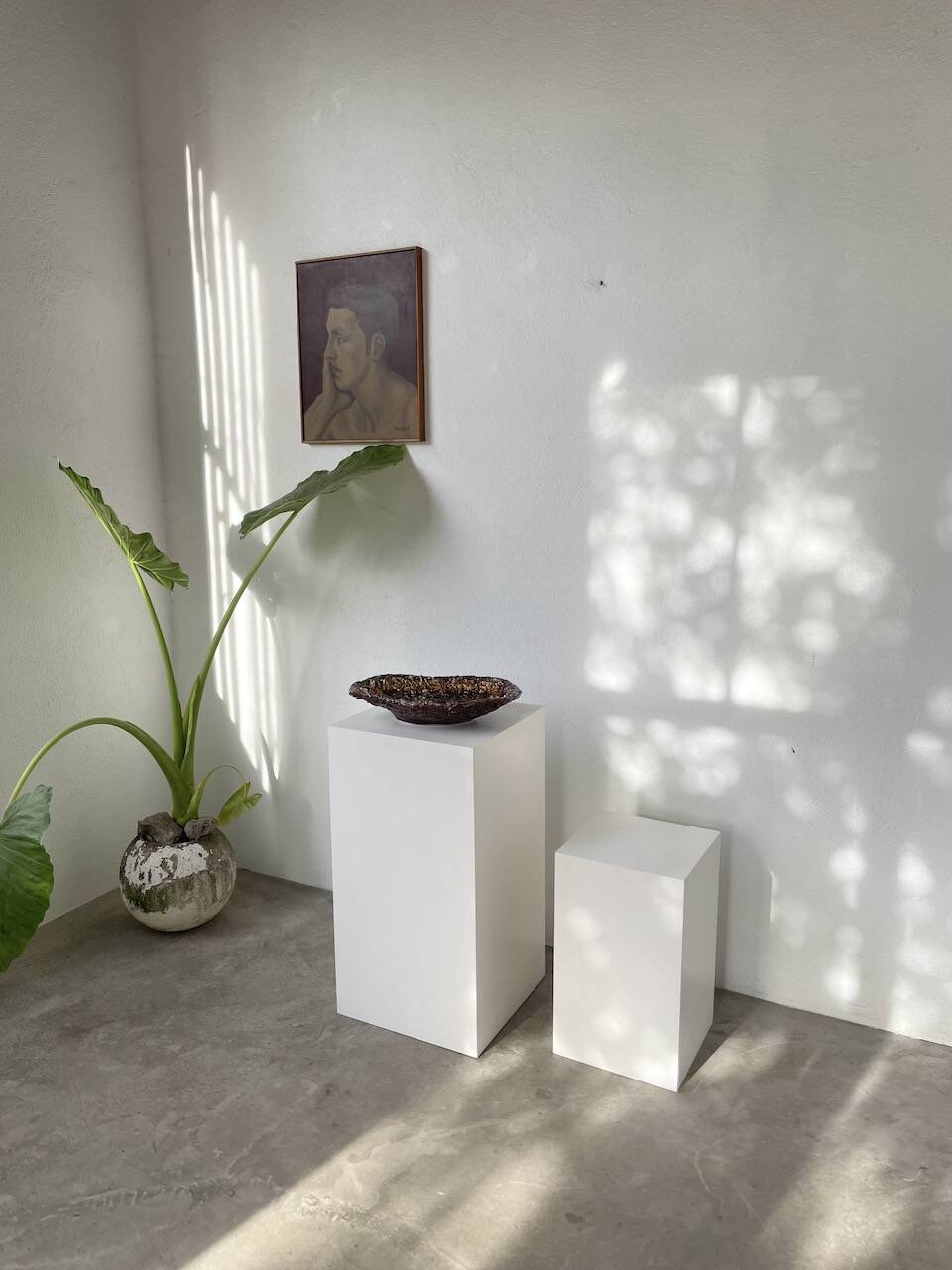 Plat en céramique fatlava Vallauris