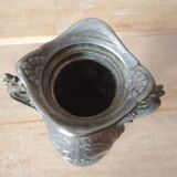 Art Nouveau style pewter vase - amphora vase