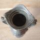 Art Nouveau style pewter vase - amphora vase