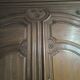 Lorraine wardrobe in solid oak from the 18th century.