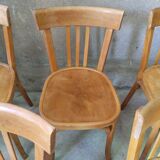 6 Bauman bistro chairs