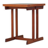 Table basse en acajou, design danois, années 1970, production : Danemark