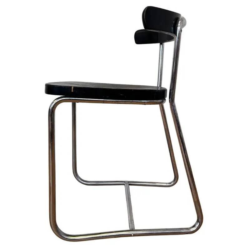 Émile Guillot - Thonet - Model B257 chrome bauhaus chair