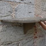 Rustic wooden wall mount