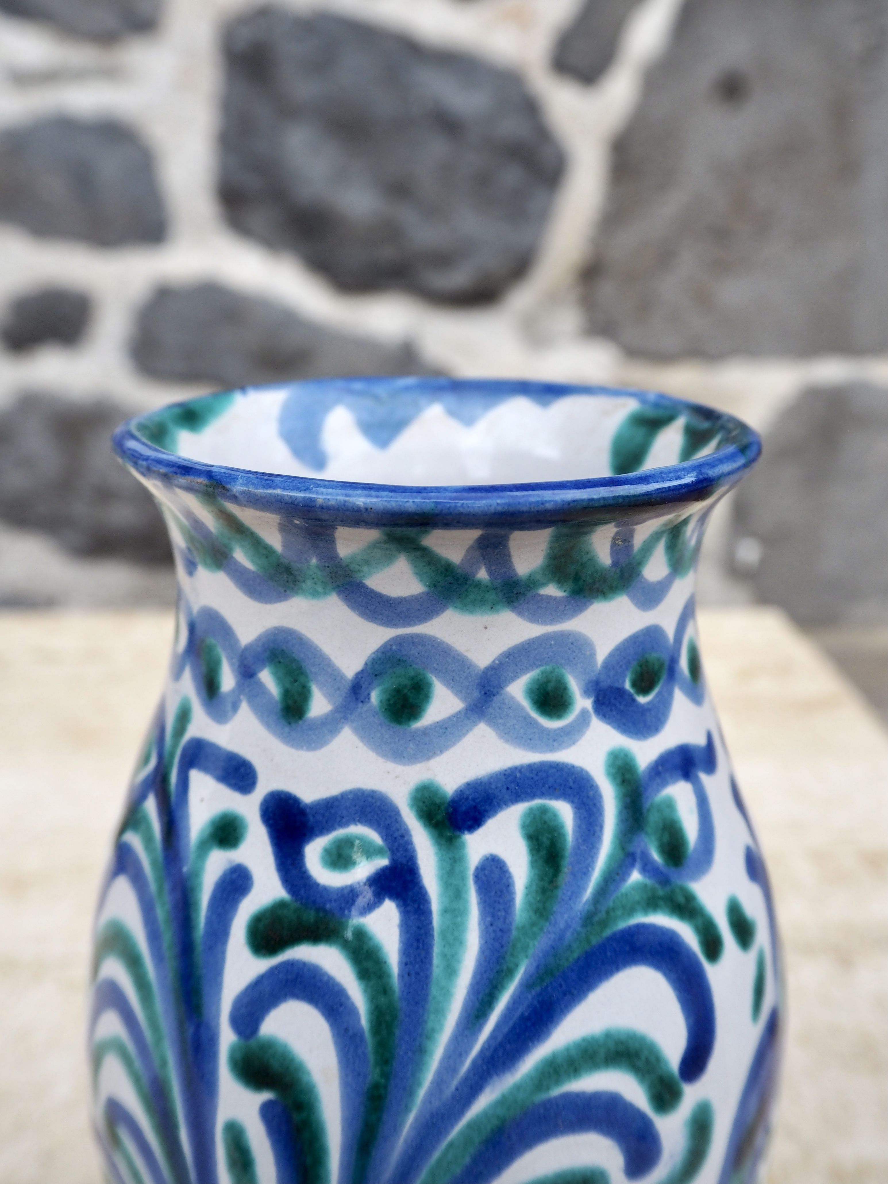 Spanish ceramic vase, 1970s