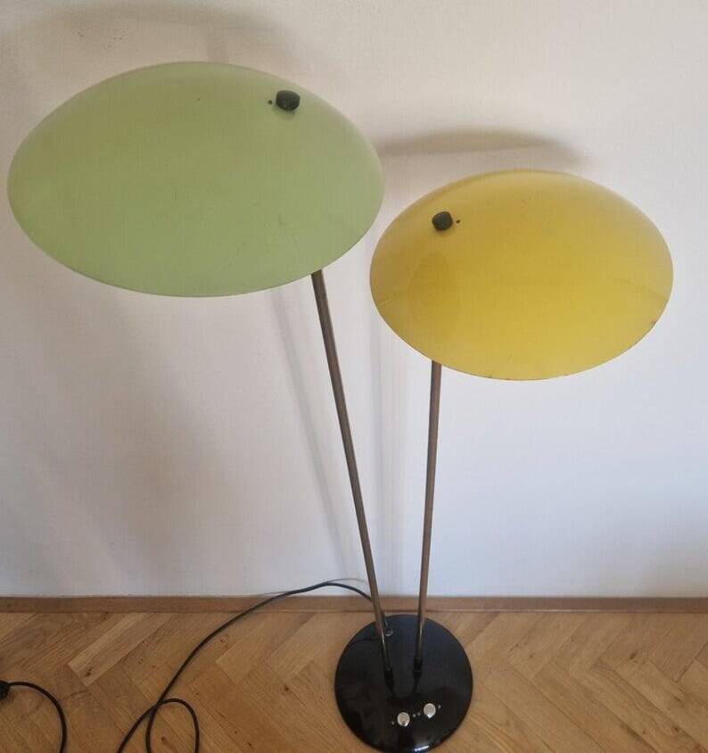 Very Rare Midcentury Floor Lamp Drukov, 1970s