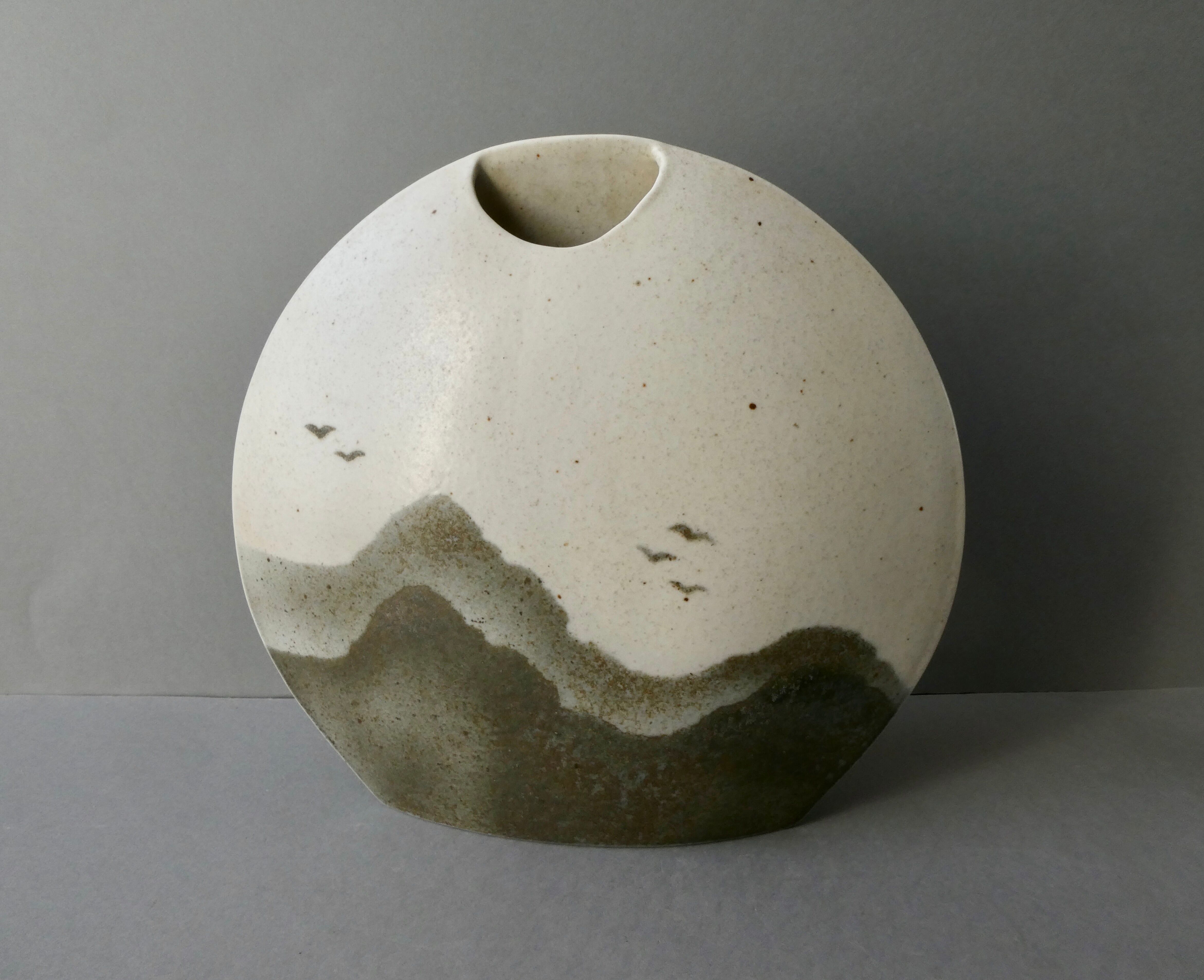 Vase lentille en porcelaine Virebent