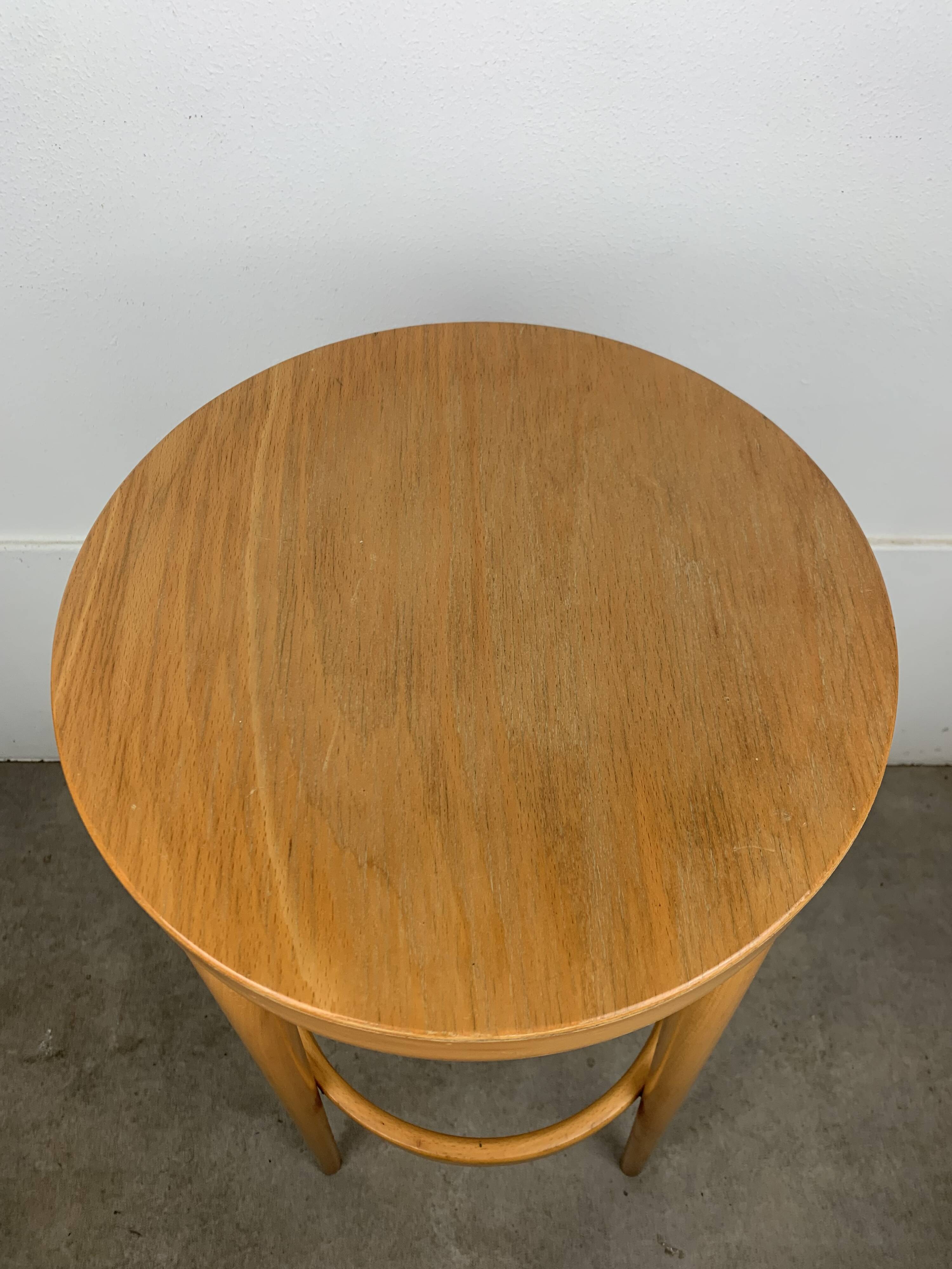 3 tabourets de bar Baumann, années 60, vintage