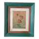 Mixed Technique - Fish - Silvio Polloni (Florence 1888-1972) Frame in Wood