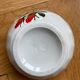 Bols pied douche à facettes roses rouges