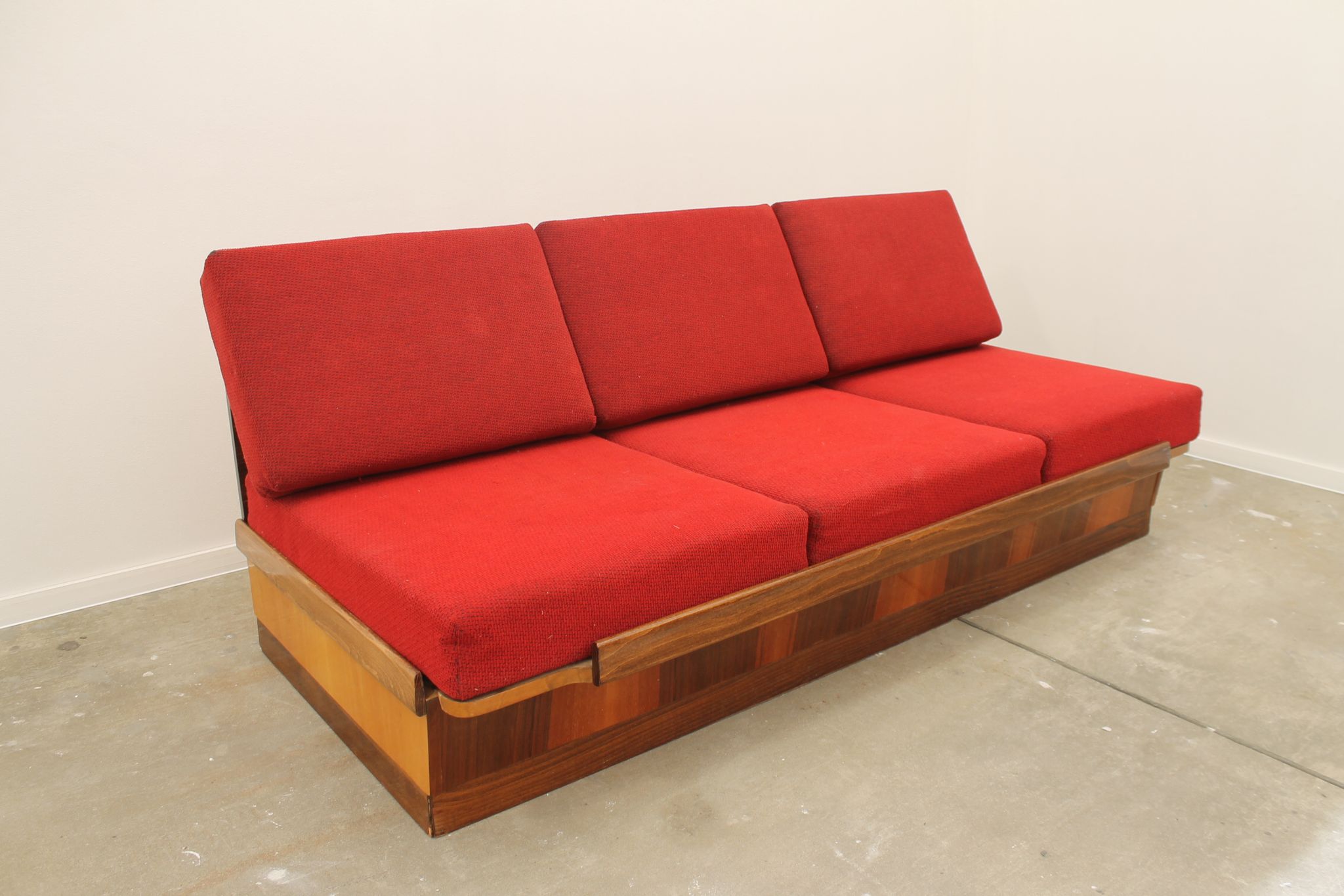 Midcentury Folding Sofa by Mier, 1960s, Czechoslovakia
