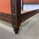Pair of walnut beds from the early 20th century