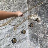 Vintage wall-mounted coat rack