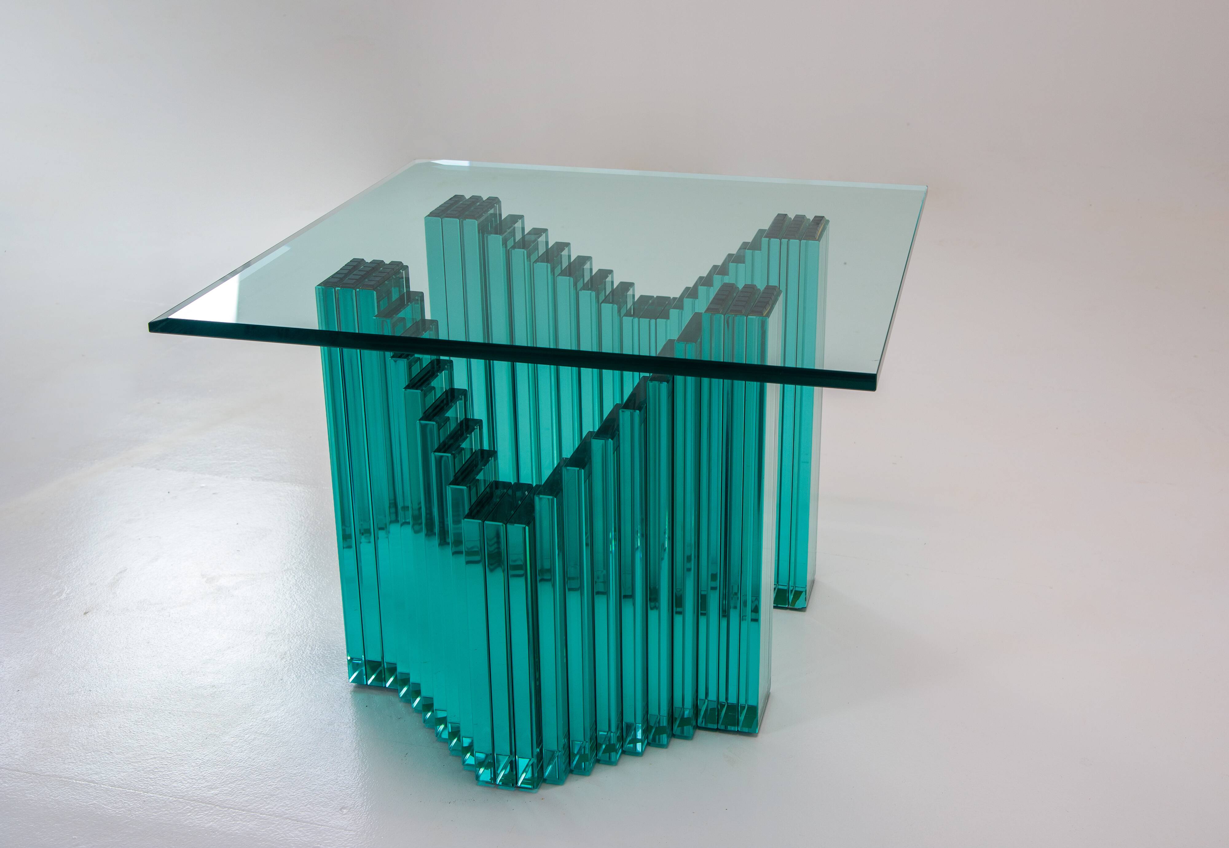 "Supercalif" coffee table, designed by Luigi Massoni for Gallotti & Radice