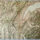Old map of Geneva, Lausanne, Thonon, Nantua, Annecy.