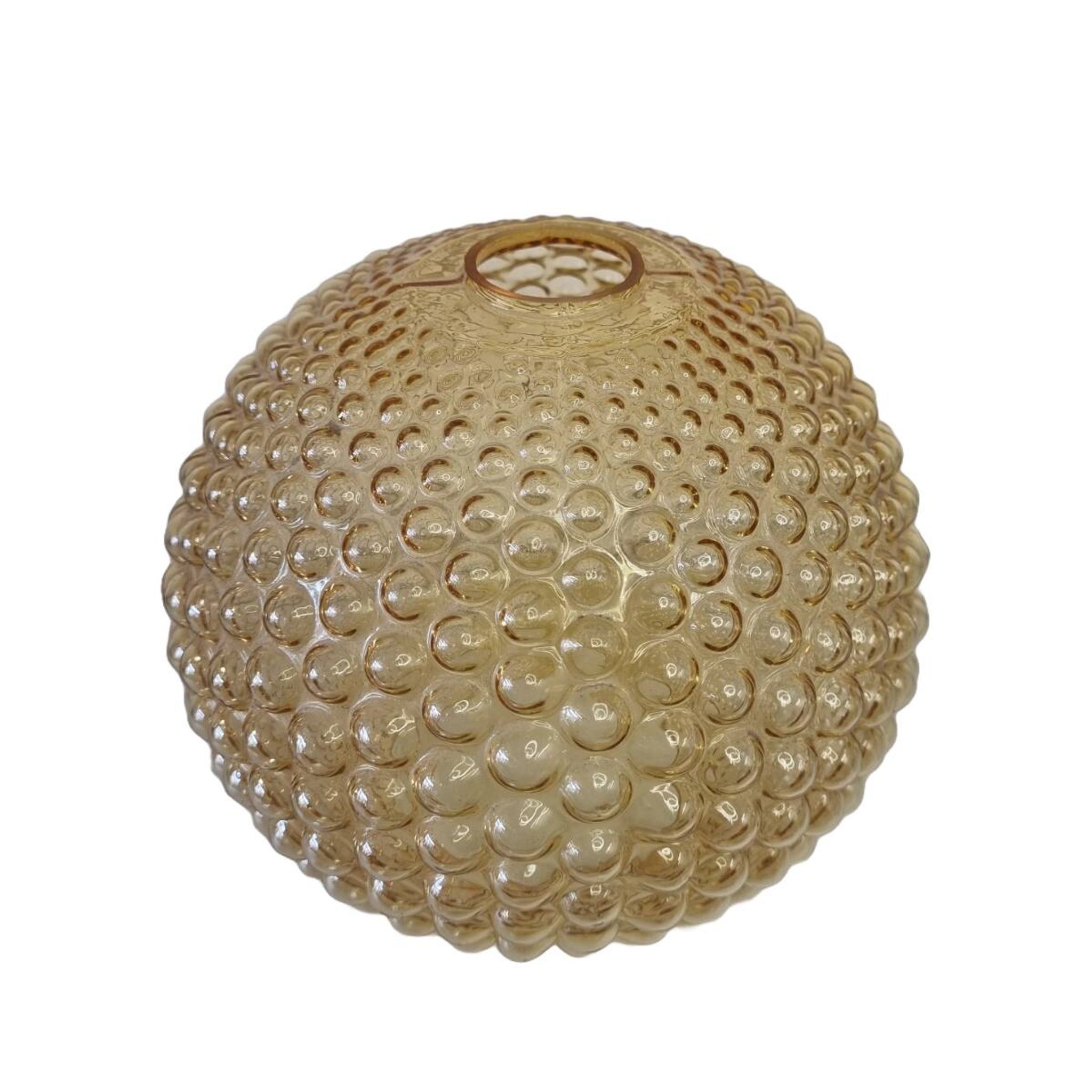 Vintage Yellow Bubble Lampshade, 1970s