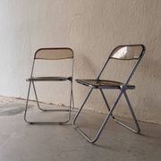 Paire de chaises Plia - Giancarlo Piretti