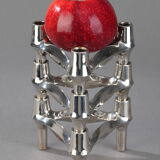 Three modular candle holders by BMF, Germany