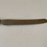 Bamboo handle bread knife