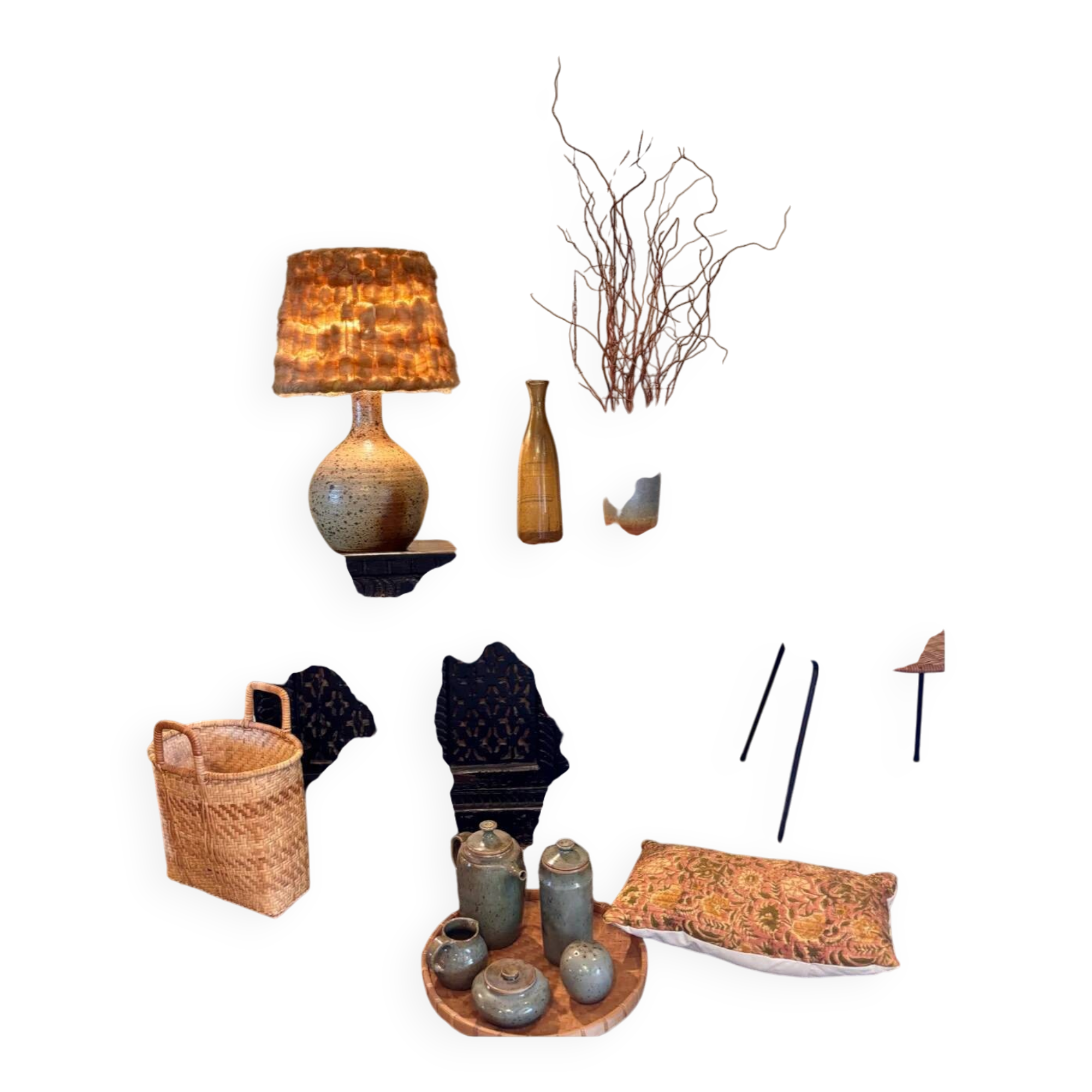Coffre en bois orientale
