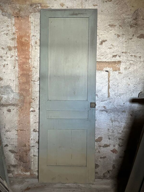 Lot de 4 portes anciennes en pin