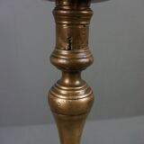 Suite of 2 copper candlesticks seventeenth century French