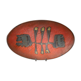 Ceramic Perignem plate 1960s