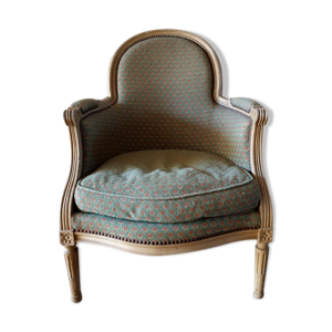 Fauteuil bergère - en