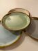 Sous-verres en verre de Grasoli en laiton
