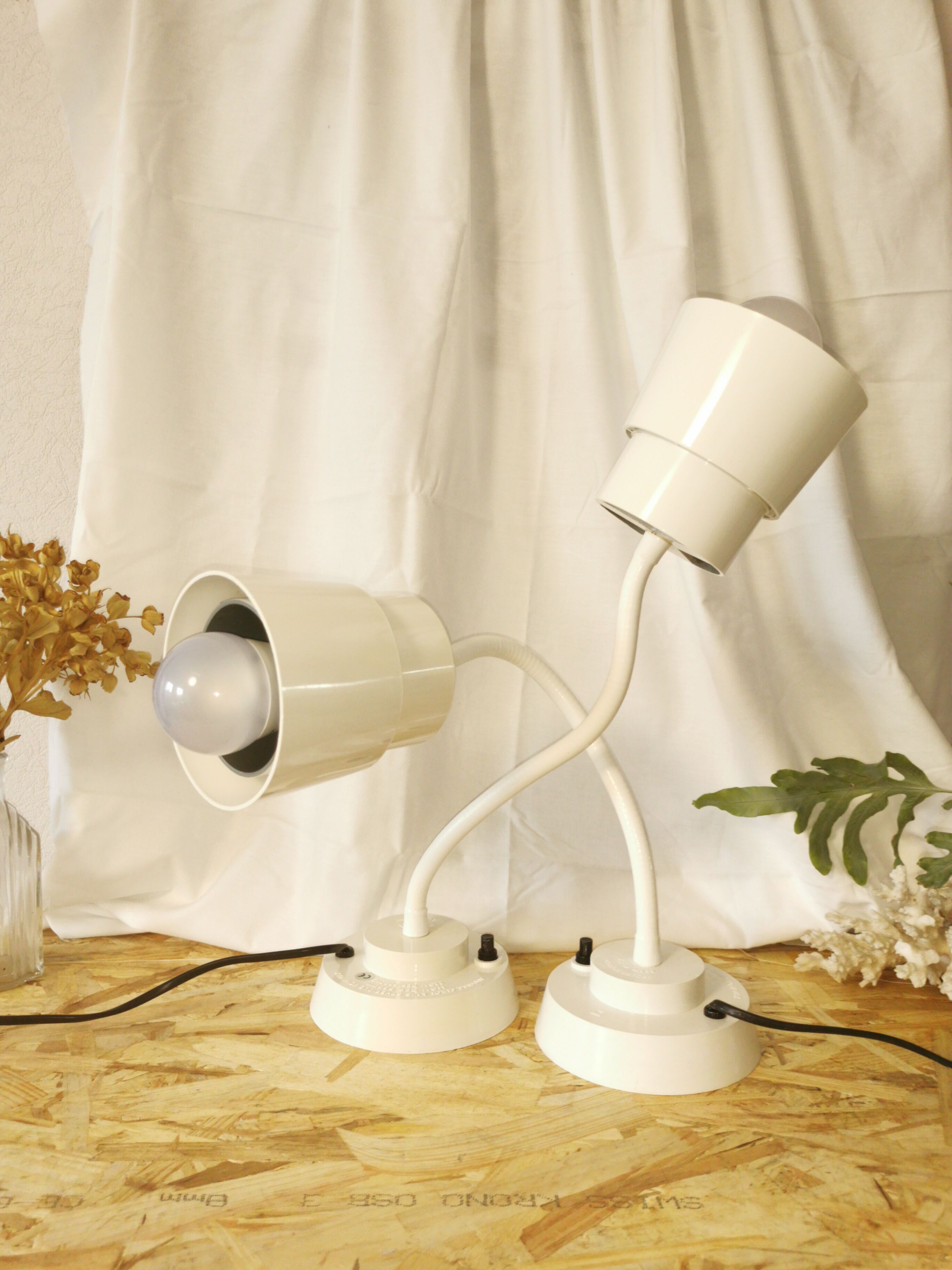 Lampes articulées de laboratoire, Jeulin, France, 1980