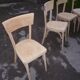 Série de 4 chaises de bistrot Baumann