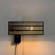 Mid-century German minimalist wall lamp model Flamingo by BUR, Bünte & Remmler Leuchten, 1960s.