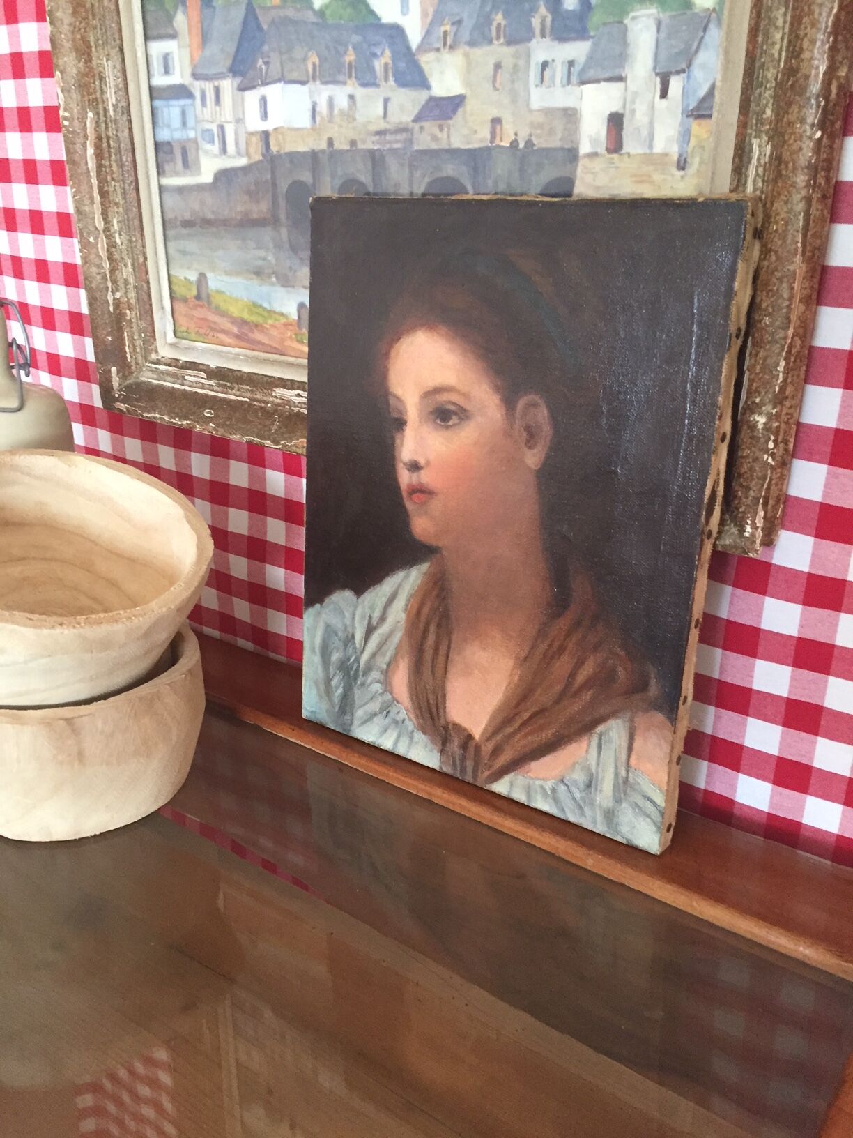 Portrait oil on canvas