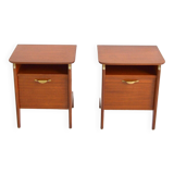 Paire de chevets vintage 1960s