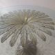 Italian daisy table 60s, 70'S design table Chelini Florence