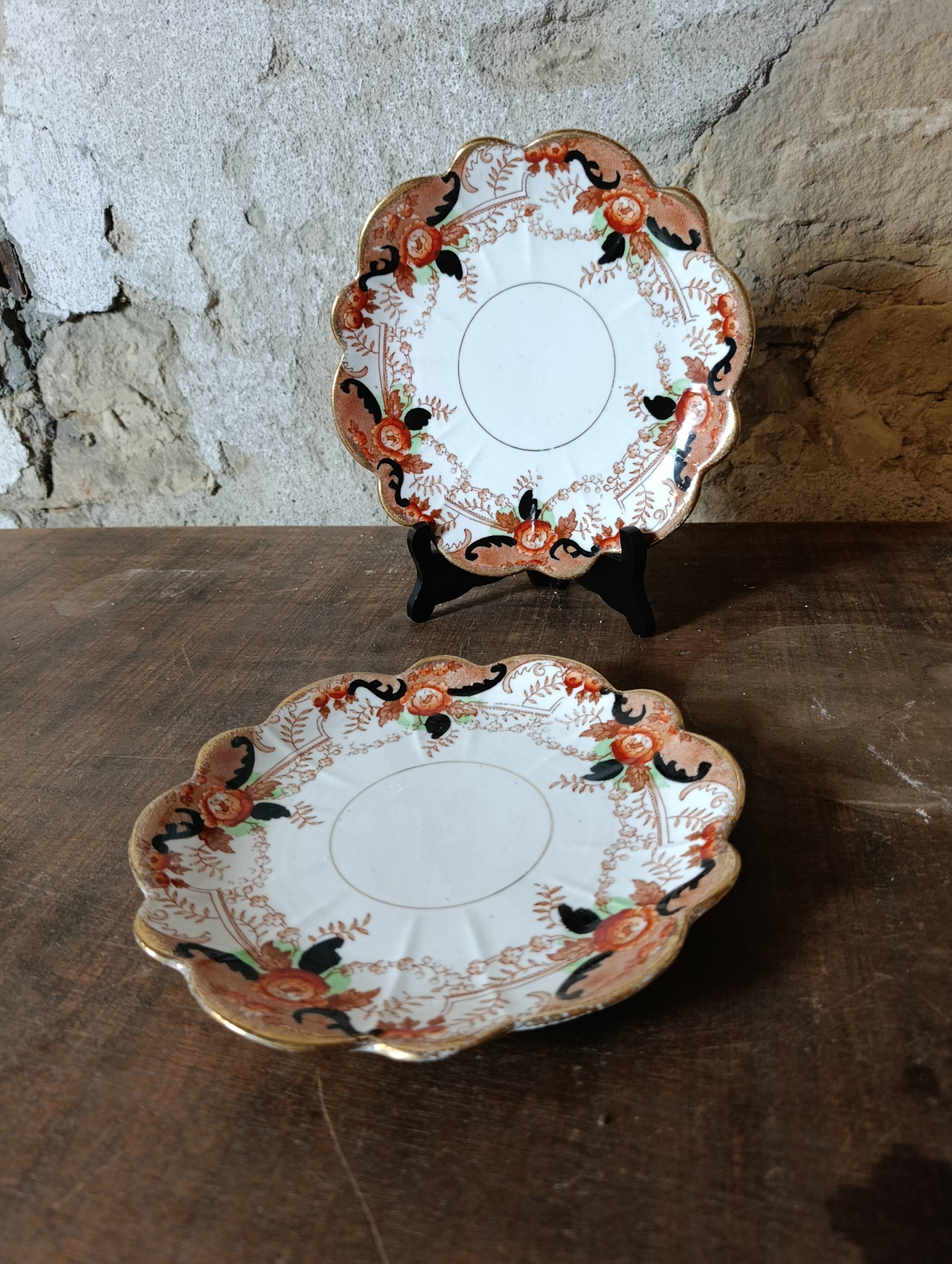 Antique Art Deco Melba China England tea set for 8