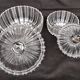 lot of 2 boxes, vintage CRYSTAL candy boxes
