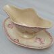 Saucière in iron earth of Gien model Pink hawthorn