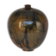 Michel Lanos ovoid vase on sandstone heel