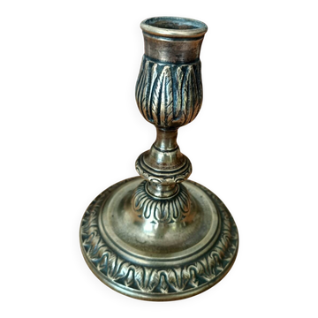 Bougeoir ancien en bronze