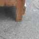 Parisian buffet old gray patina 2 doors 2 drawers