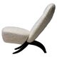 Congo chair by Theo Ruth for Artifort, white, mid-century modern.